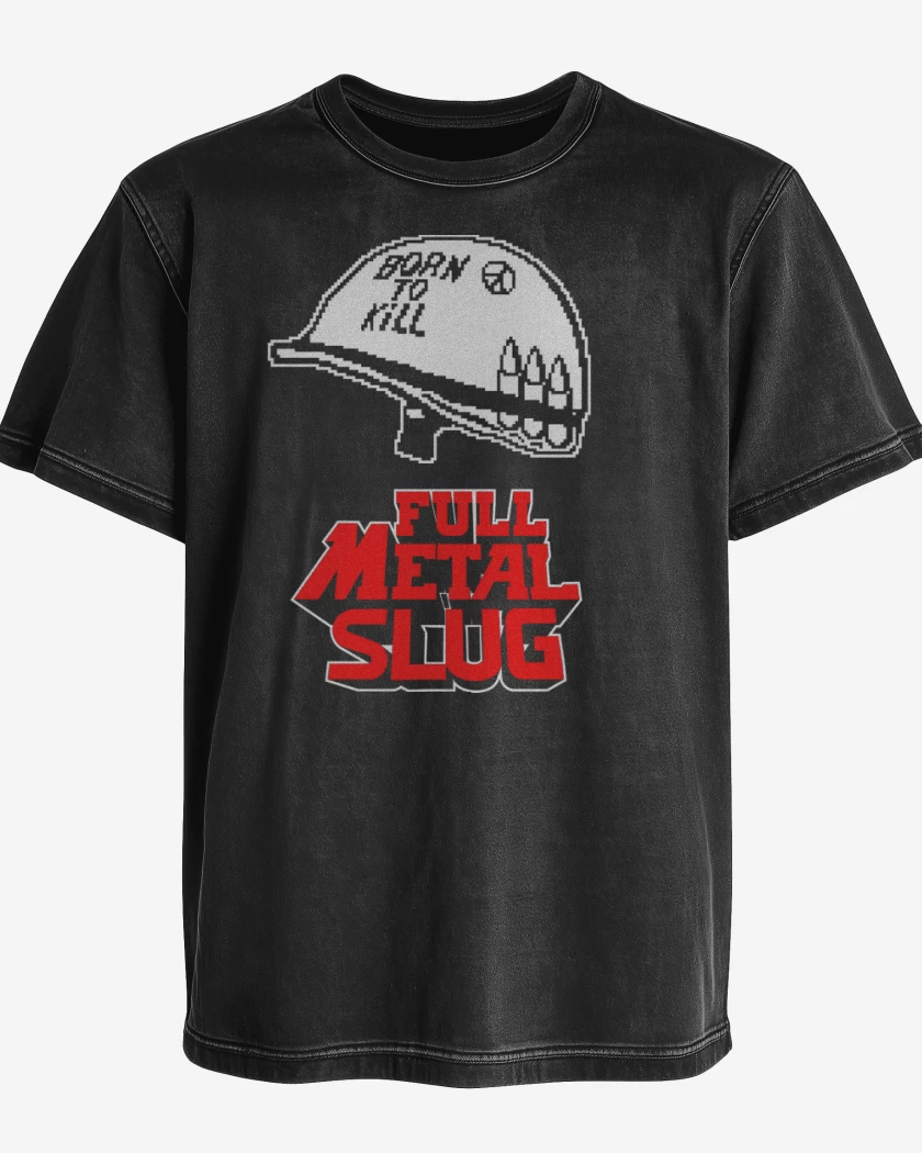 Polera desgastada Full Metal Slug