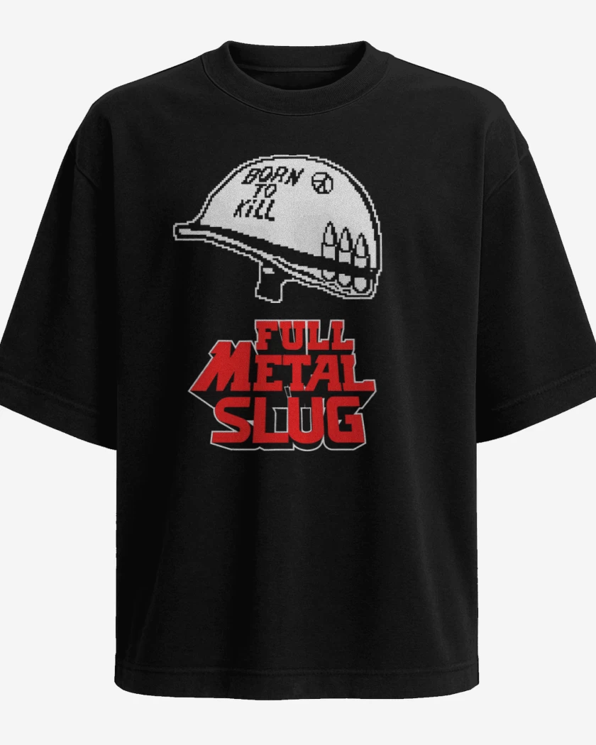 Polera Oversize Full Metal Slug