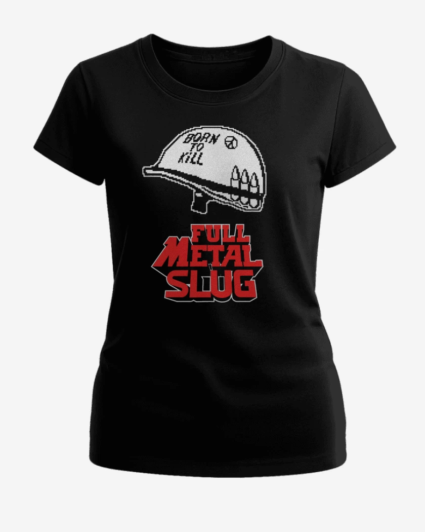 Polera de Mujer Negro de Full Metal Slug