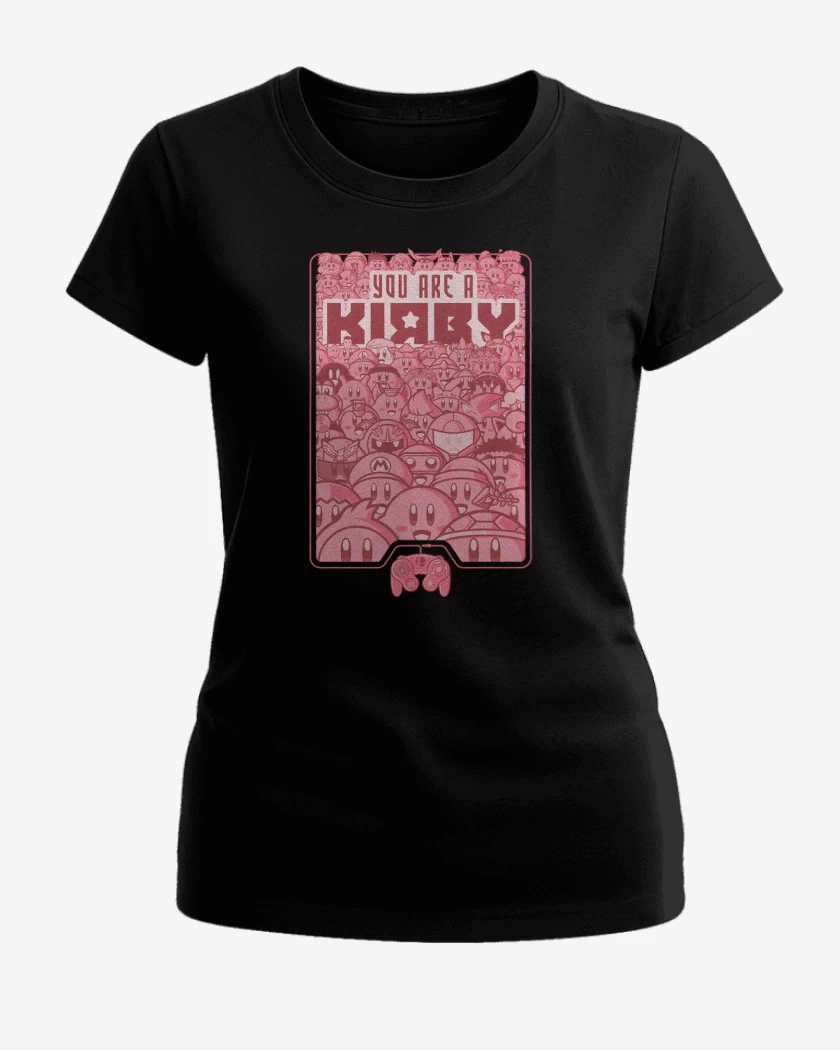 Polera de Mujer Negro de Eres un Kirby