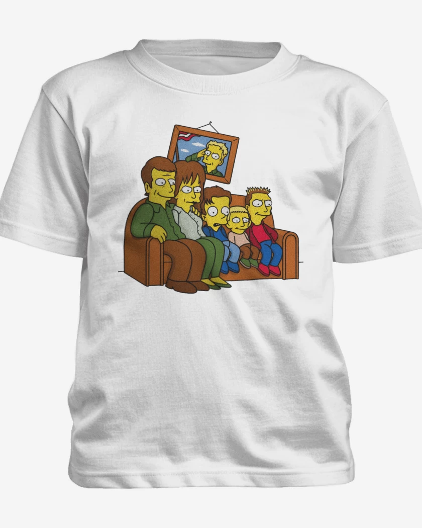 Polera de niño Blanco de Los Malcolms
