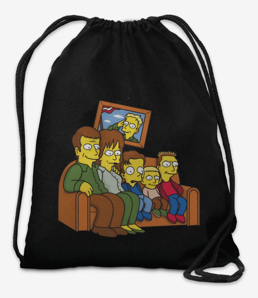 Mochila Negro de Los Malcolms