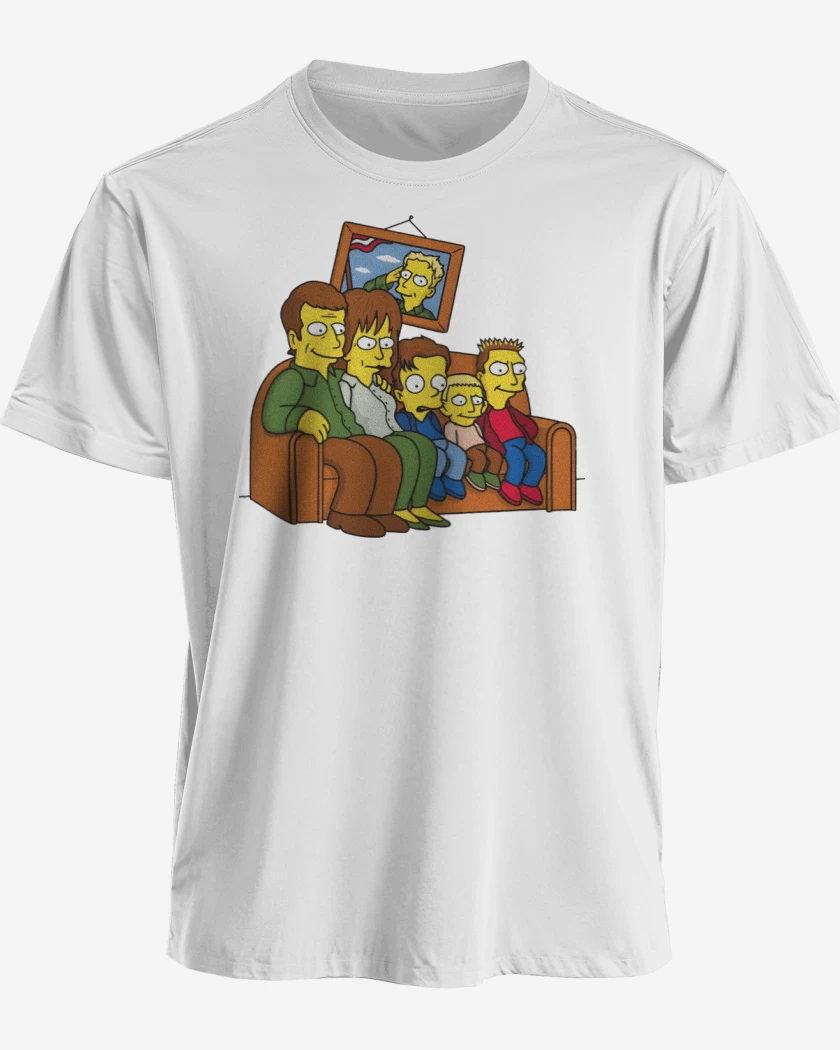 Polera premium Blanco de Los Malcolms