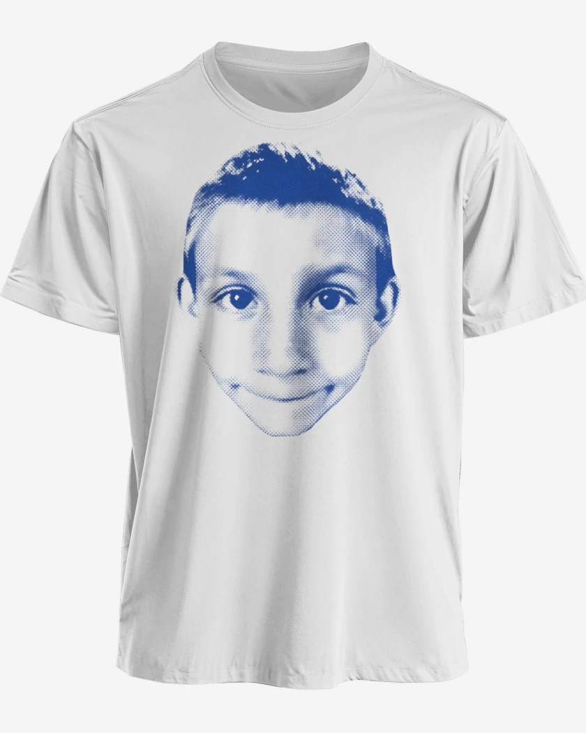 Polera premium Blanco de Face Dewey