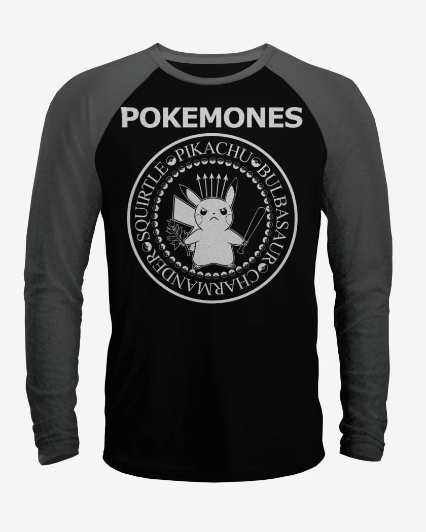 Polera Raglan P.O.K.E.M.O.N.E.S.
