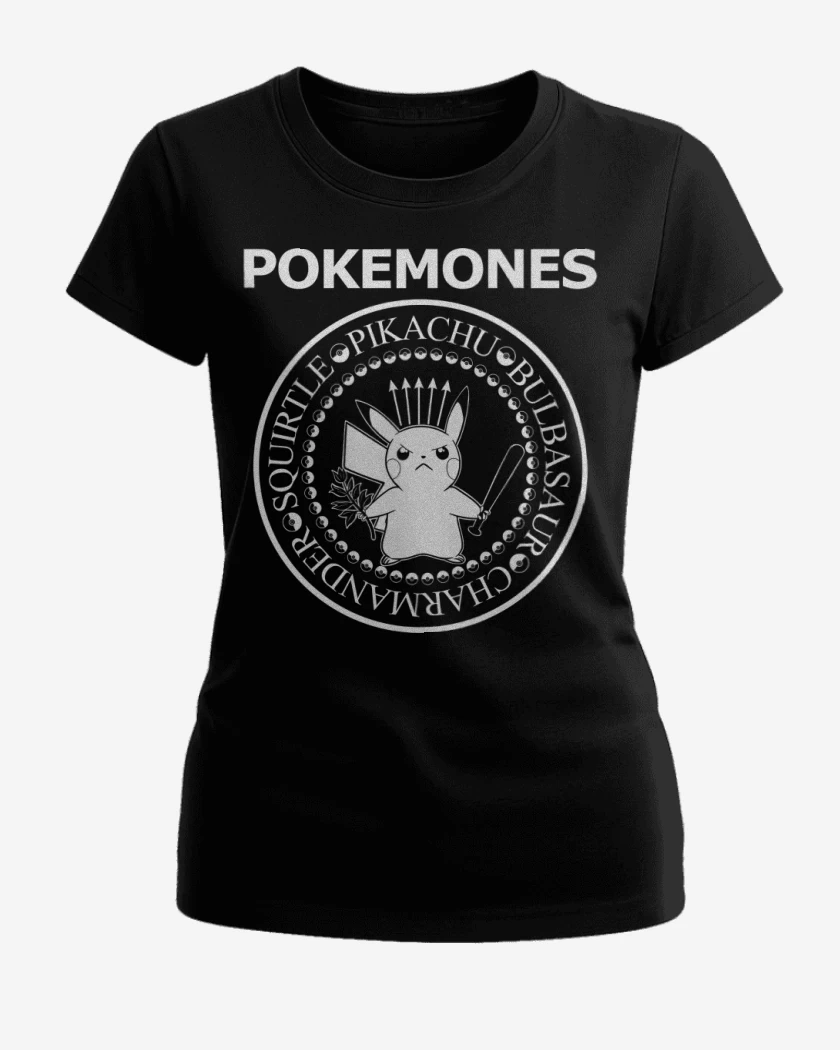 Polera de Mujer P.O.K.E.M.O.N.E.S.
