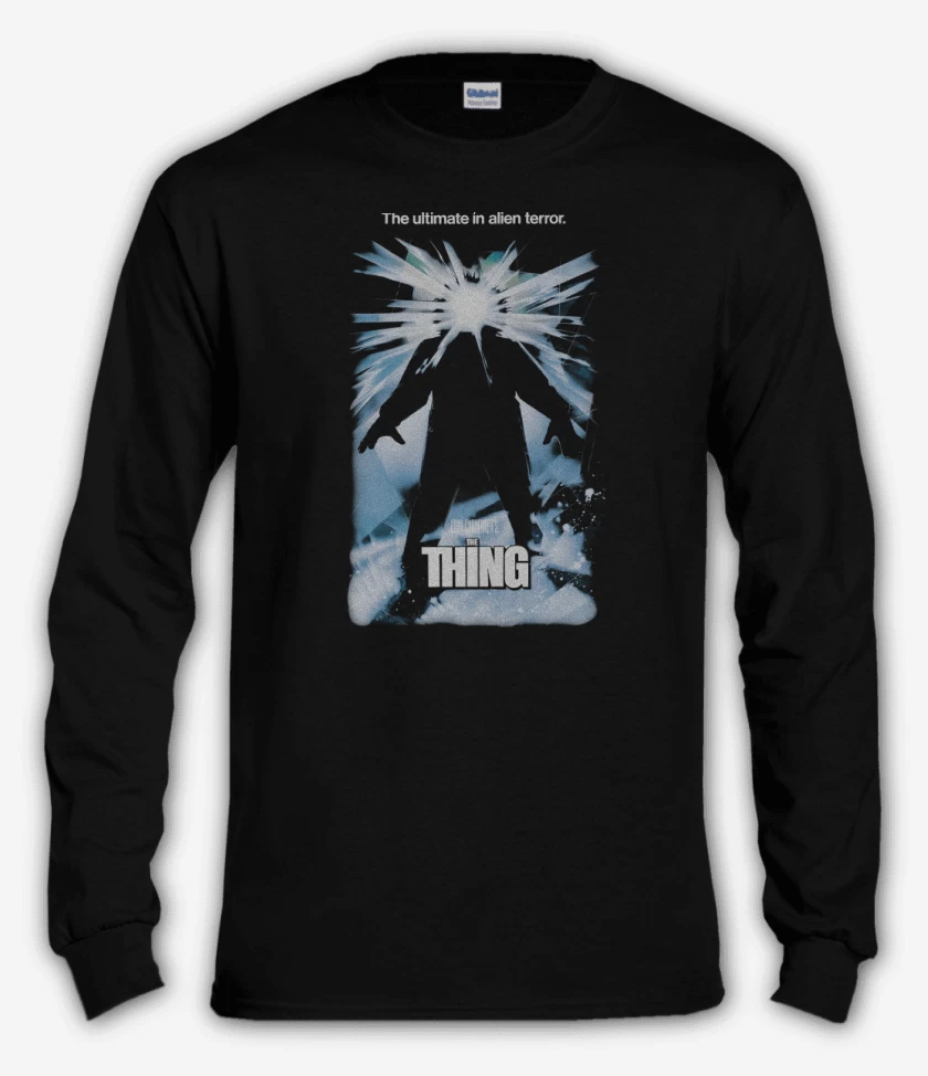Polera manga larga Negro de John Carpenters The Thing