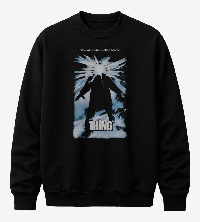 Poleron polo Negro de John Carpenters The Thing