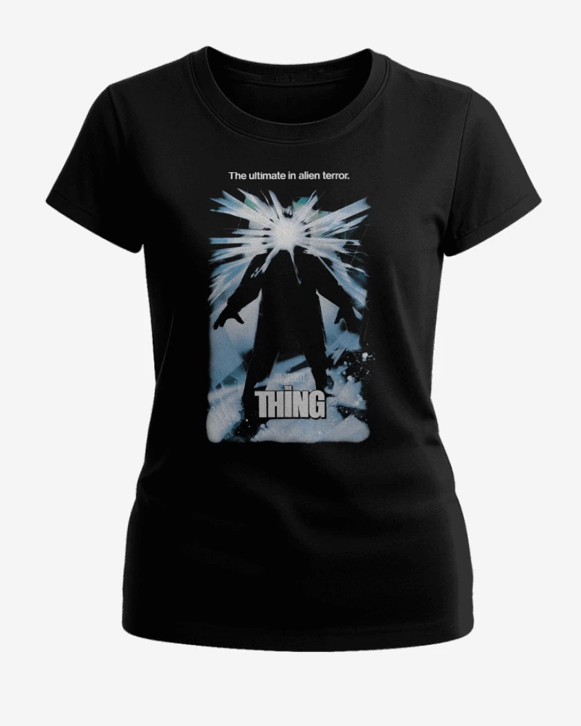 Polera de Mujer Negro de John Carpenters The Thing