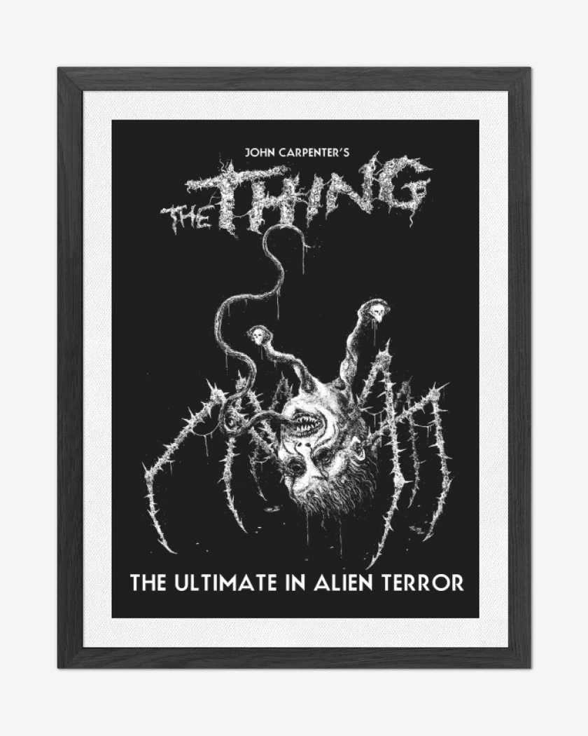 Cuadro decorativo Negro de The Ultimate in Alien Terror
