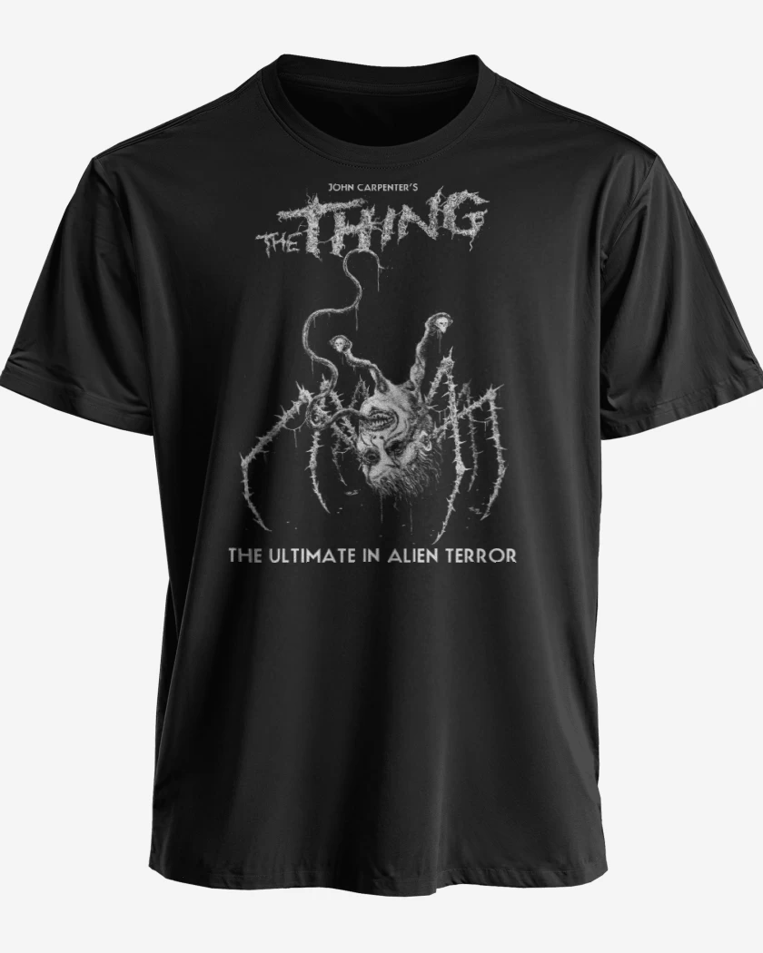 Polera premium Negro de The Ultimate in Alien Terror