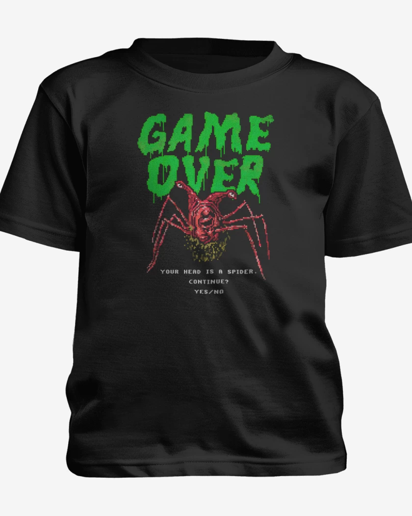 Polera de niño Negro de Spider Head