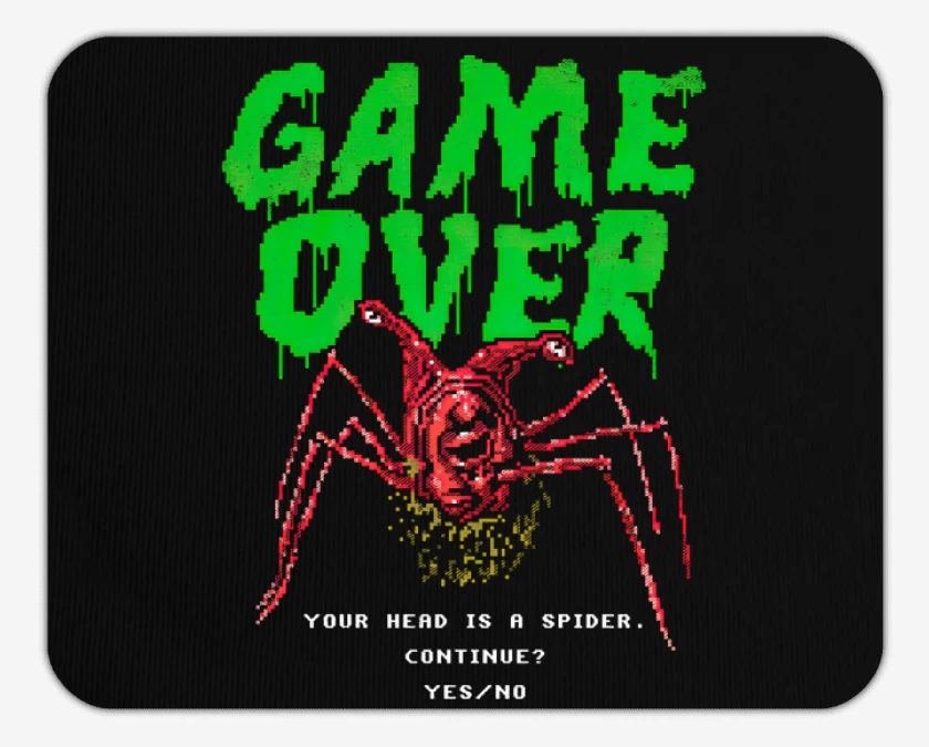 Mousepad Spider Head