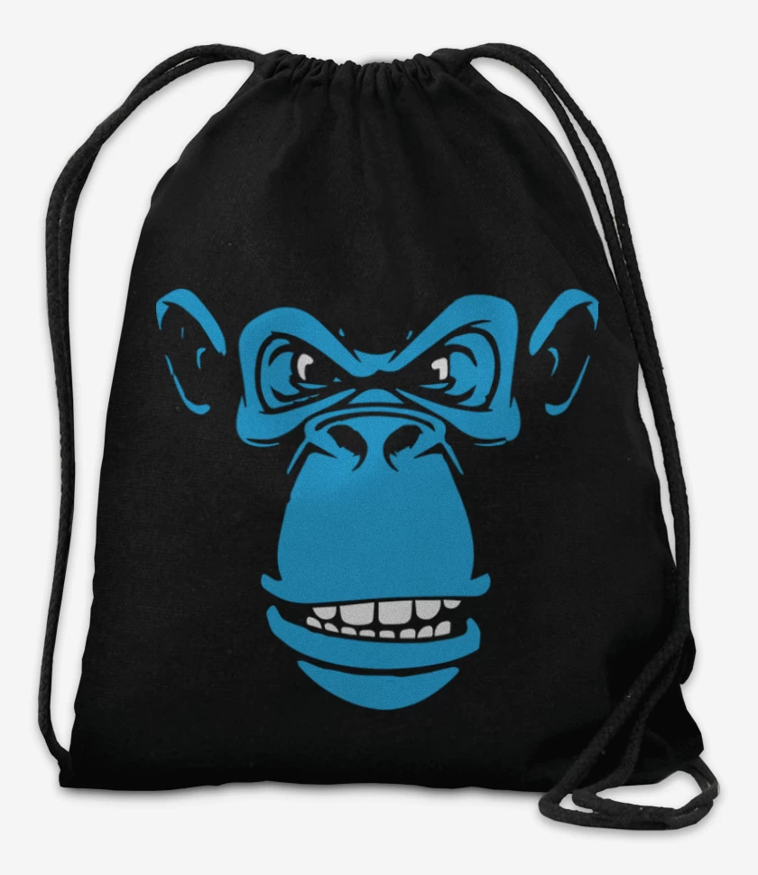 Mochila Negro de Mono