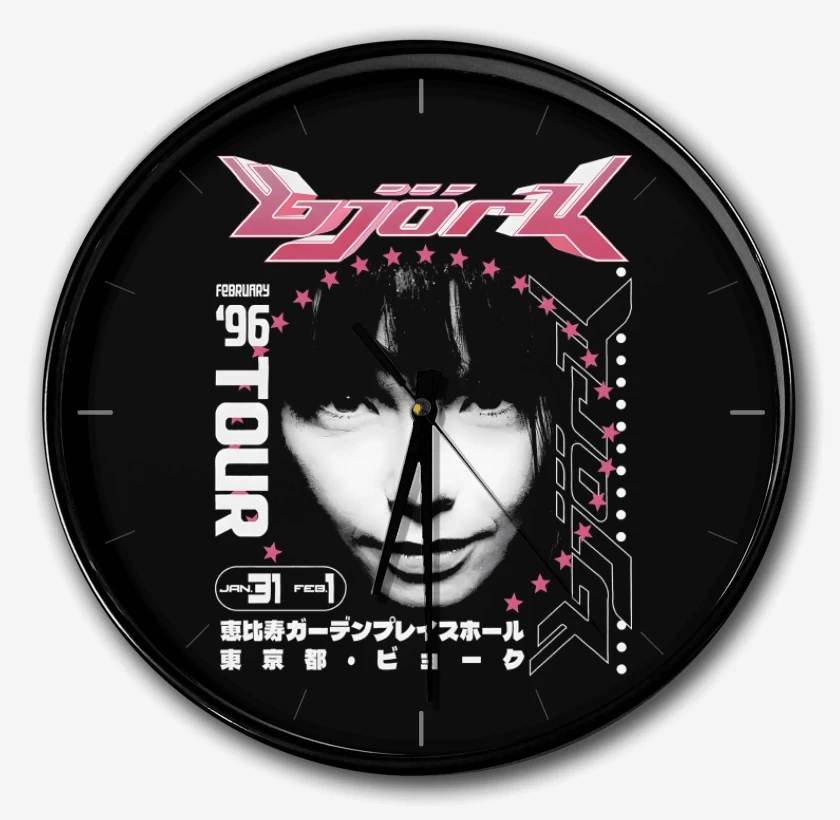 Reloj Negro de Bjork 96
