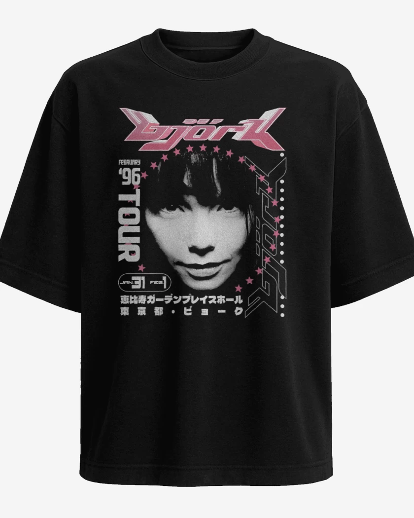 Polera Oversize Bjork 96