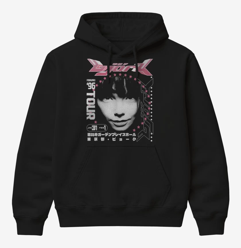 Poleron Canguro básico Negro de Bjork 96