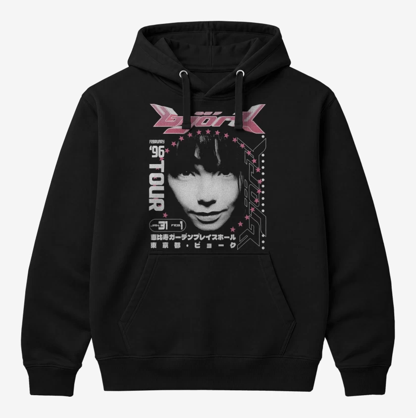 Polerón Canguro Negro de Bjork 96