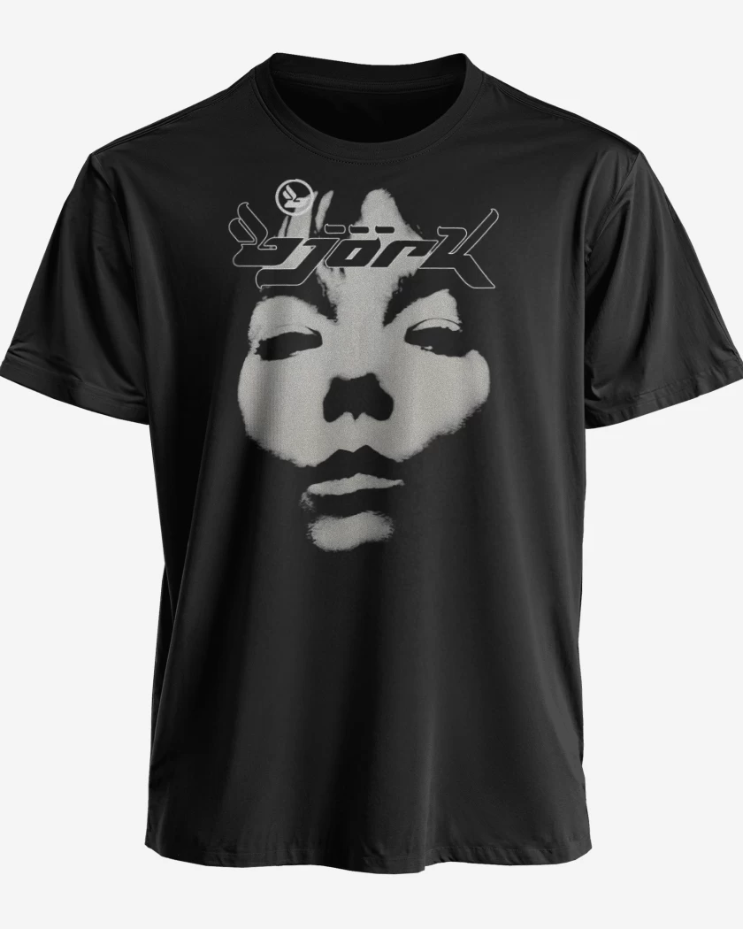 Polera premium Negro de Bjork II