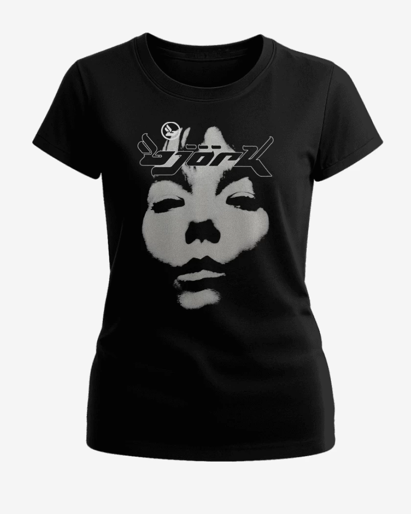 Polera de Mujer Negro de Bjork II