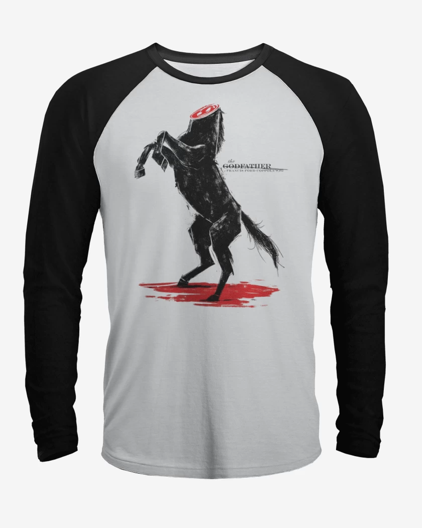 Polera Raglan The Godfather Horse