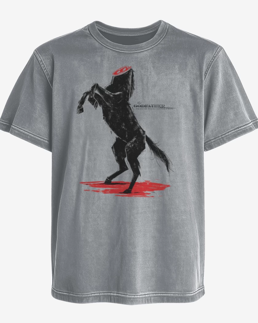 Polera desgastada The Godfather Horse