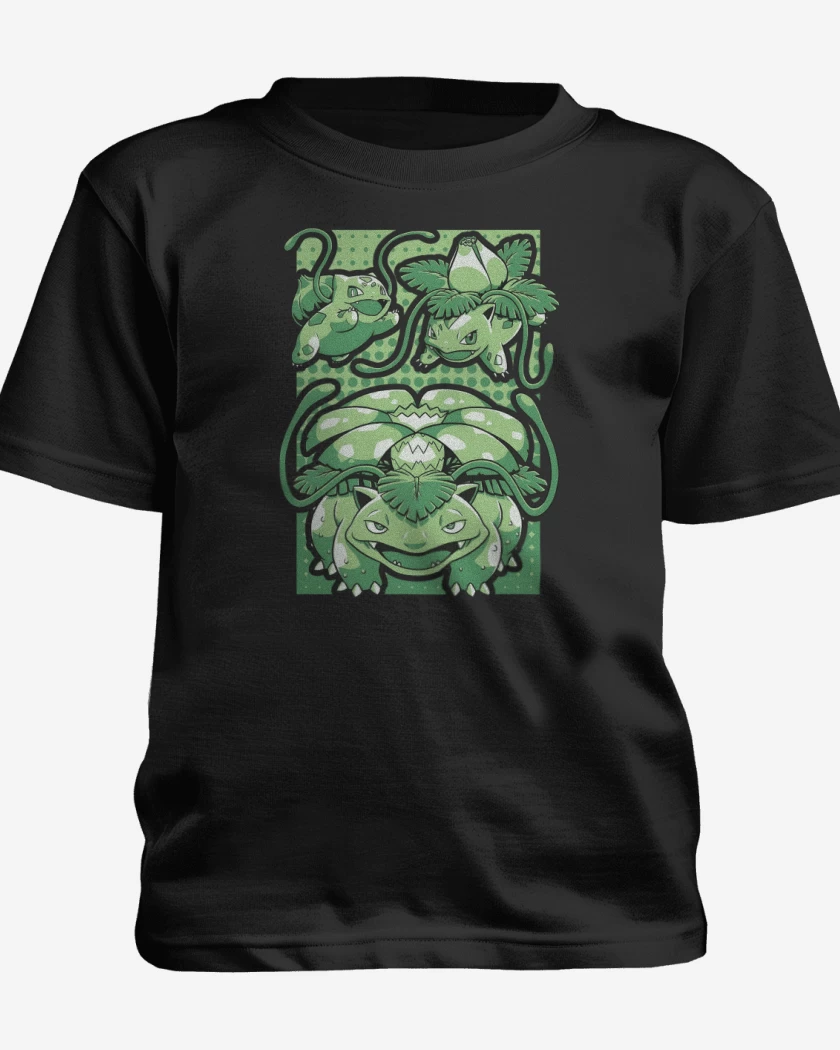 Polera de niño Negro de Saur Evolution