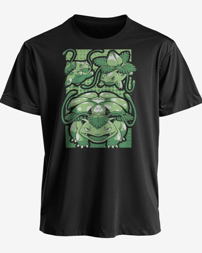 Polera premium Negro de Saur Evolution
