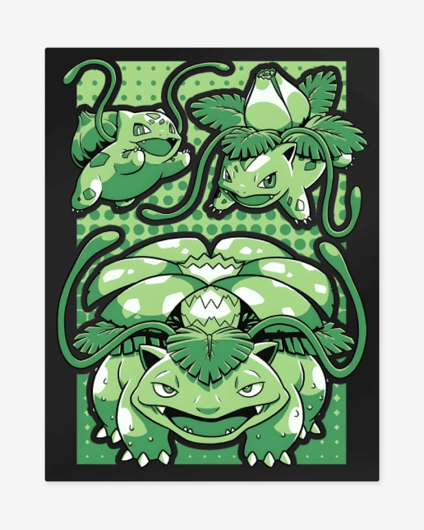 Print metalico Saur Evolution