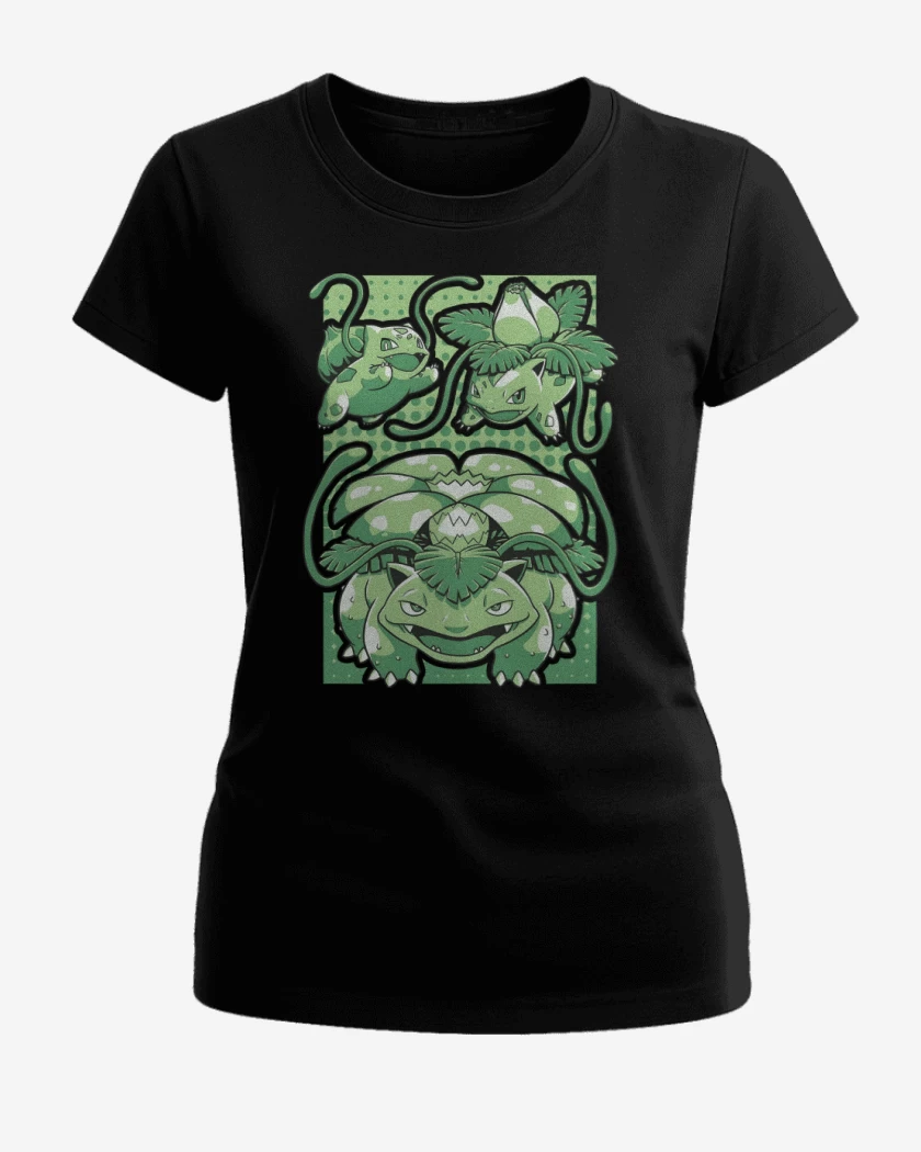 Polera de Mujer Negro de Saur Evolution