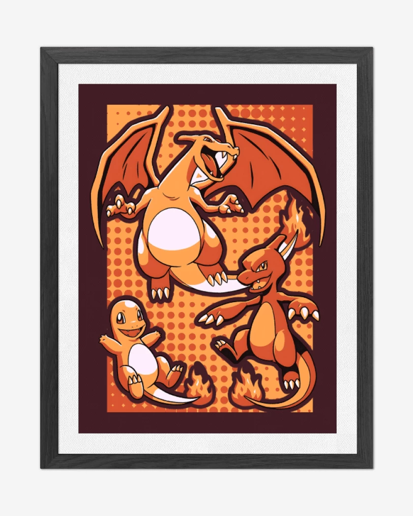 Cuadro decorativo Char Evolution