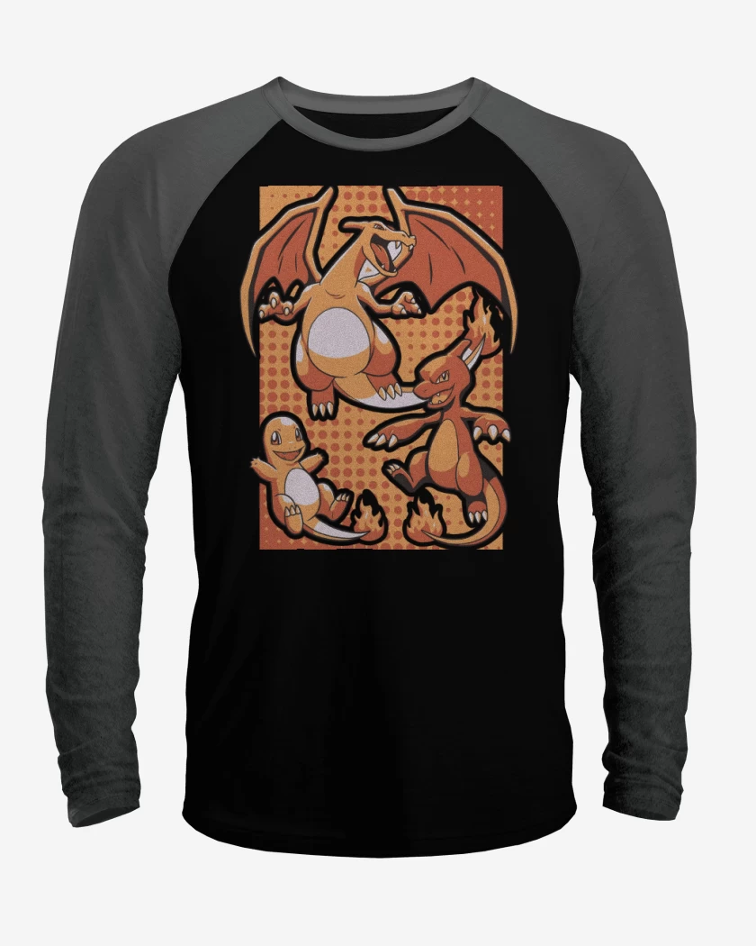 Polera Raglan Char Evolution