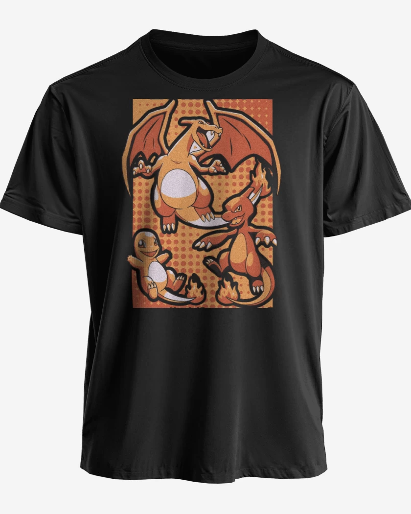 Polera premium Negro de Char Evolution