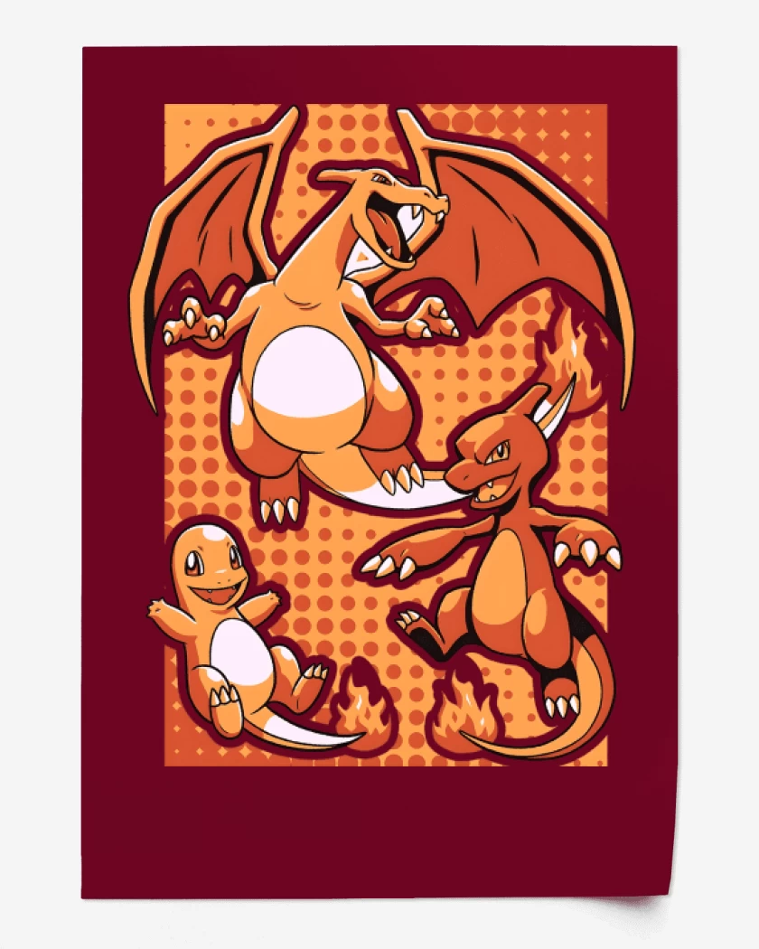 Print Burdeo de Char Evolution