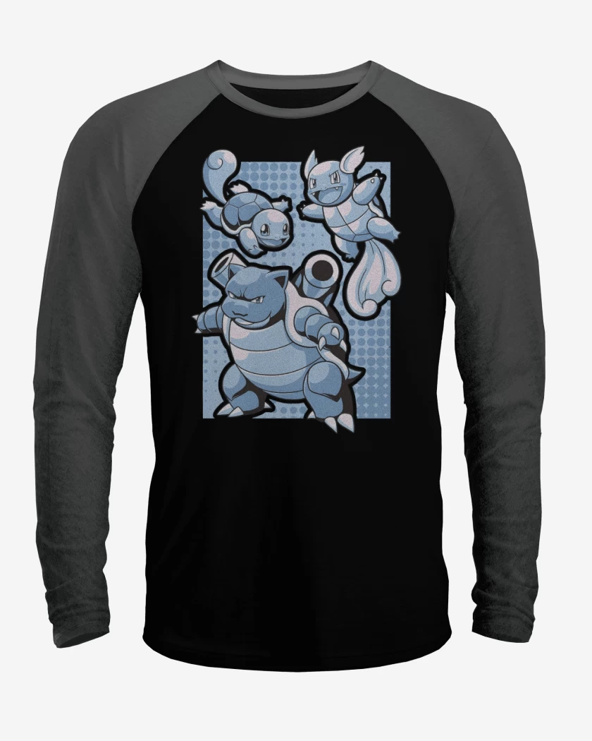 Polera Raglan Tortle Evolution