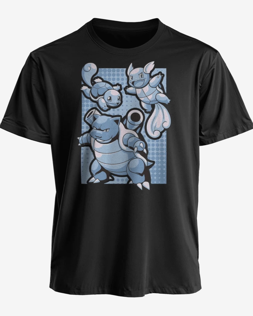 Polera premium Negro de Tortle Evolution