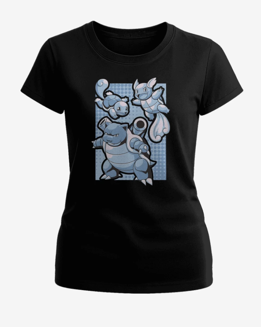 Polera de Mujer Negro de Tortle Evolution