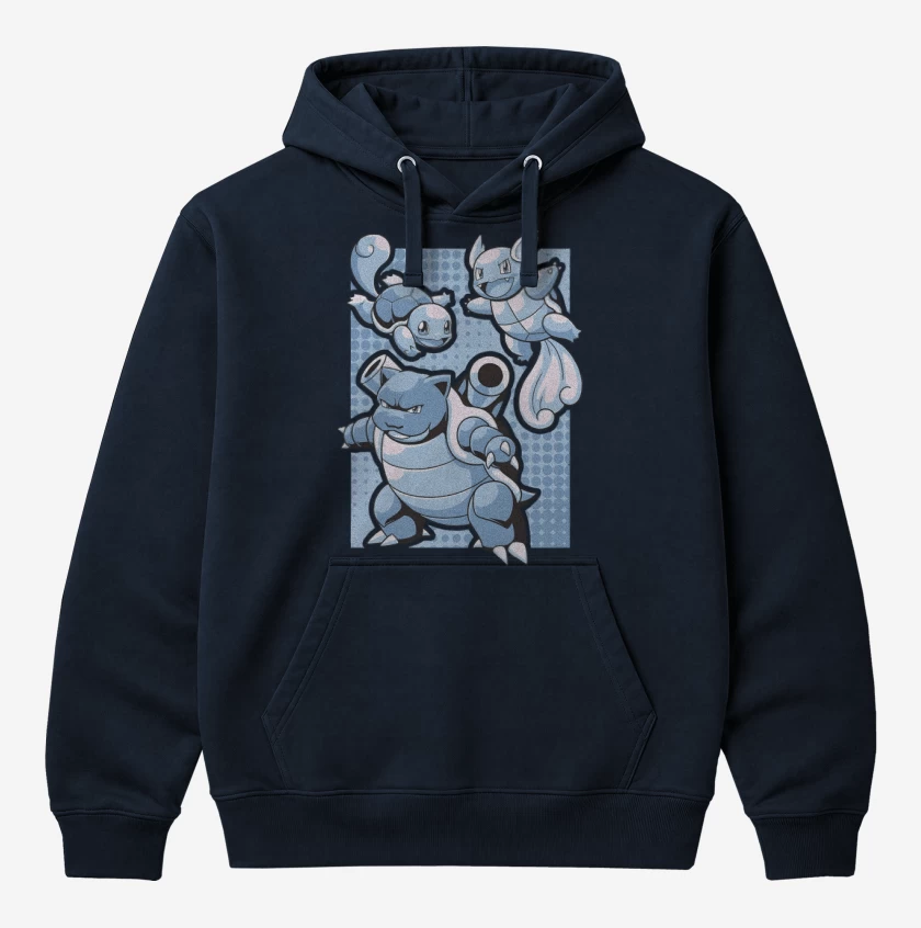 Polerón Canguro Azul Marino de Tortle Evolution