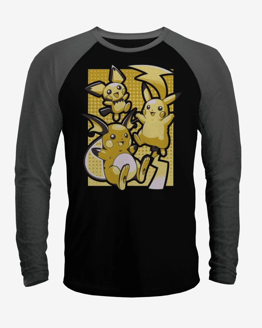 Polera Raglan Pika Evolution