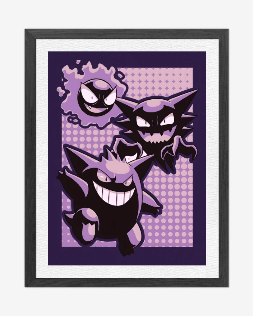 Cuadro decorativo Morado de Ghost Evolution