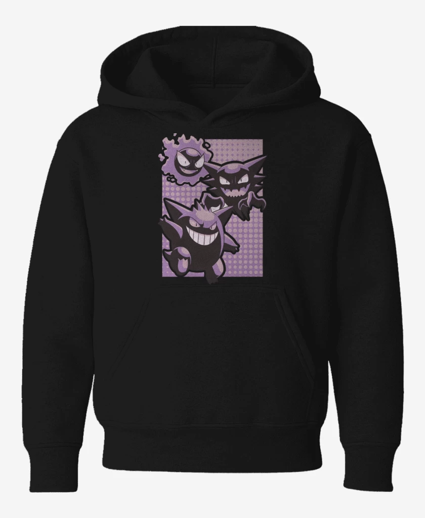 Poleron de niño Negro de Ghost Evolution