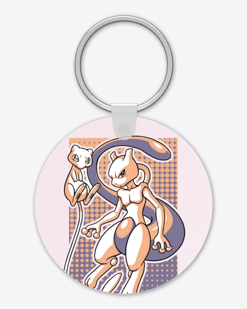 Llavero Mew & Mewtwo
