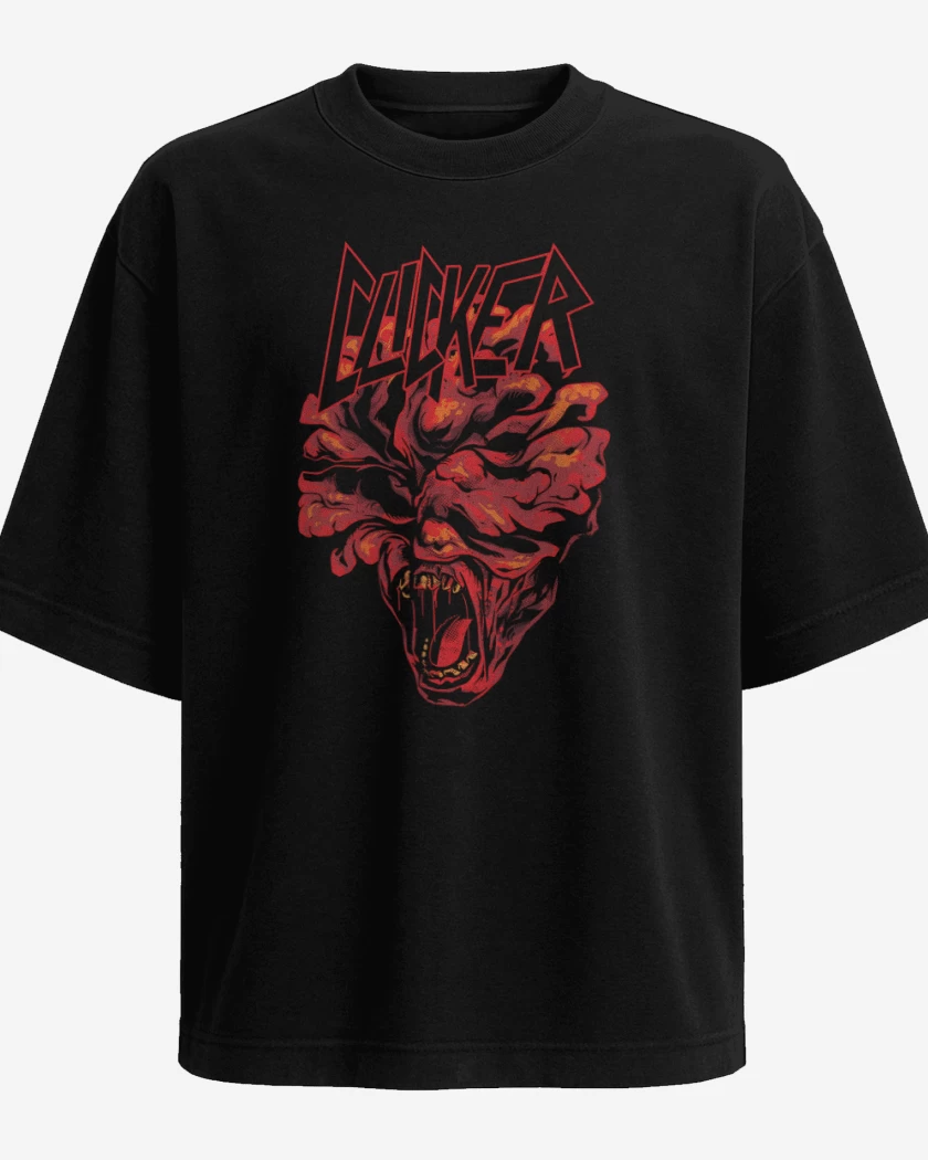 Polera Oversize Clicker Slayer