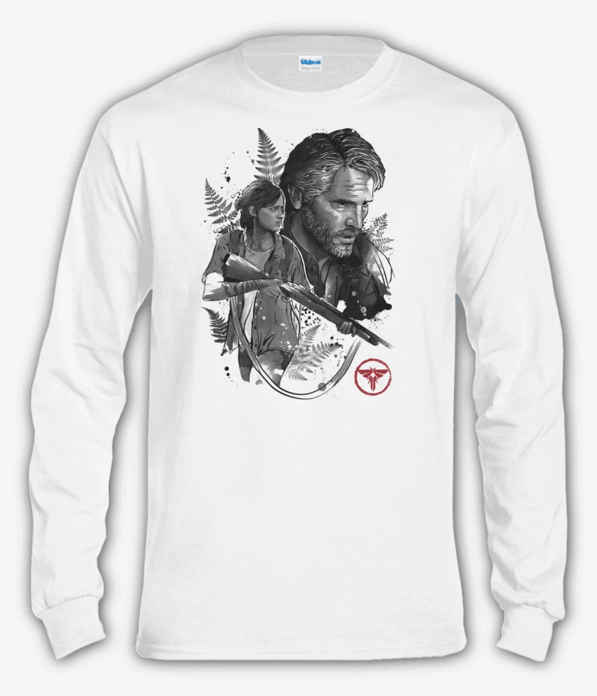 Polera manga larga Blanco de J & E