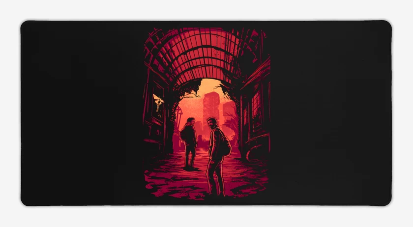Mouse pad Gamer Sobreviviendo a las Luciernagas 