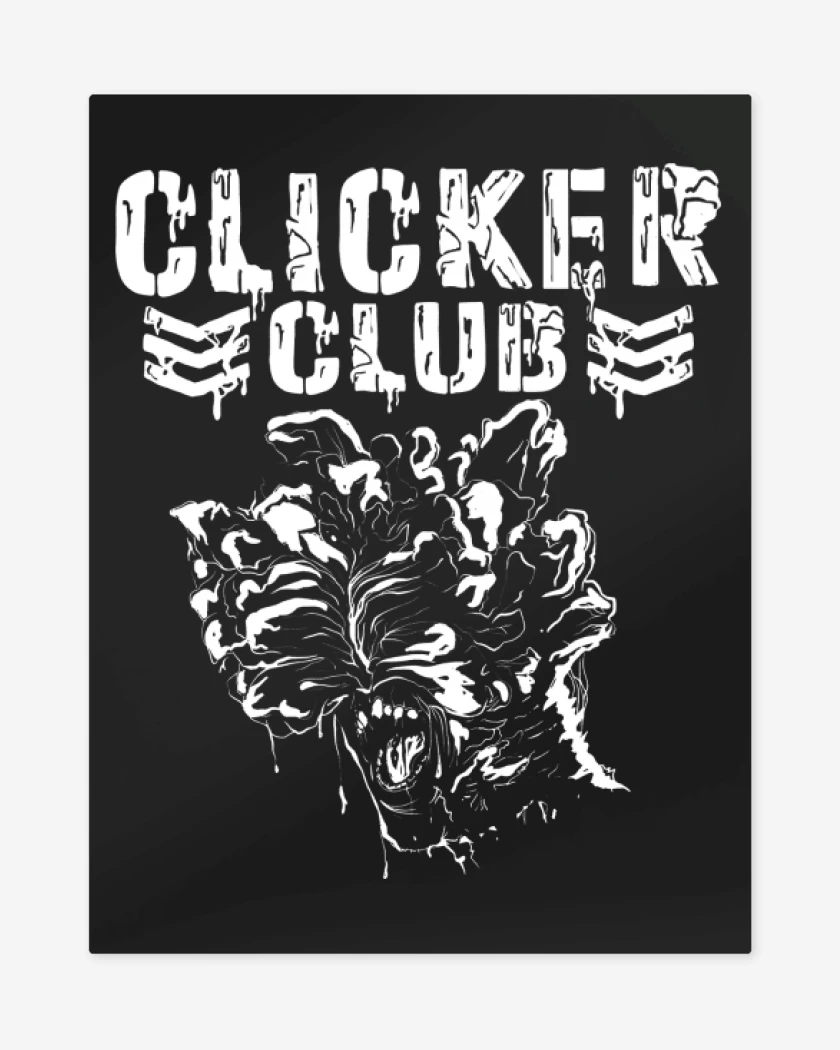 Print metalico Clicker Club