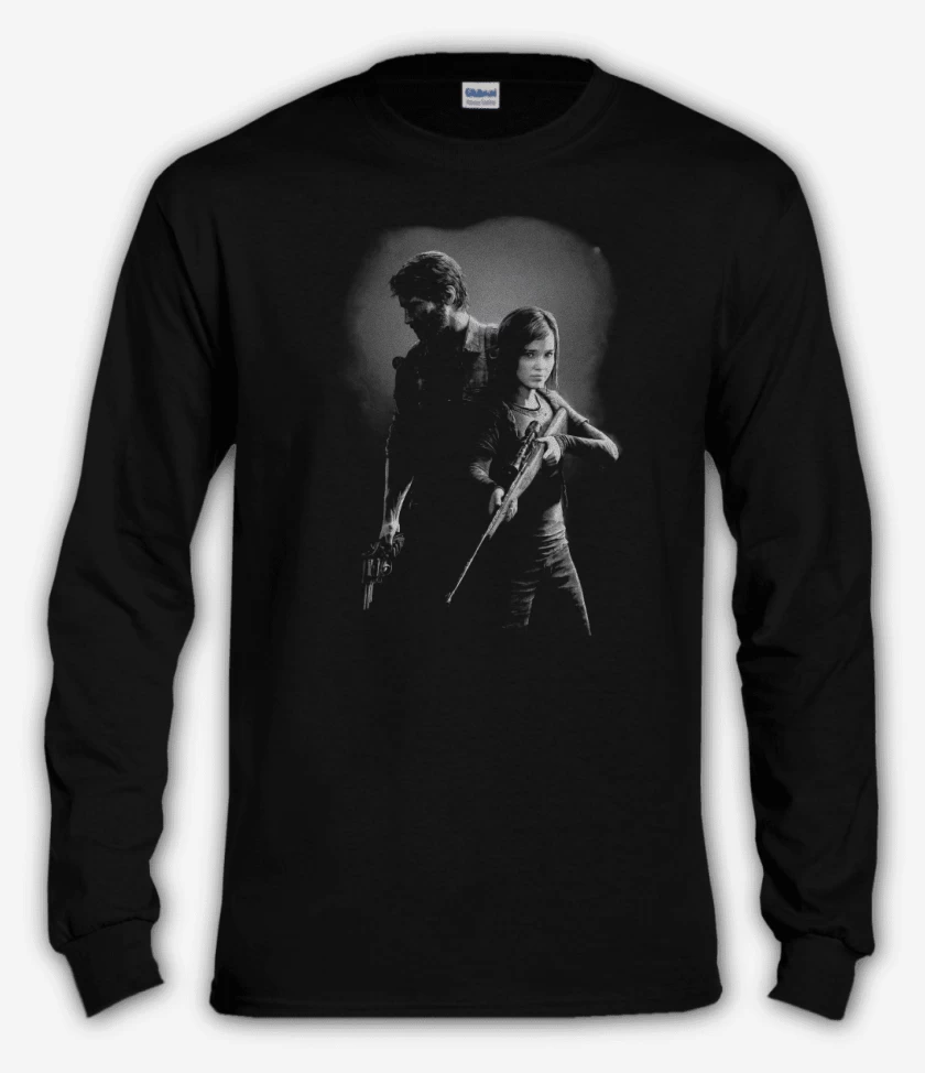 Polera manga larga Negro de TLOU 