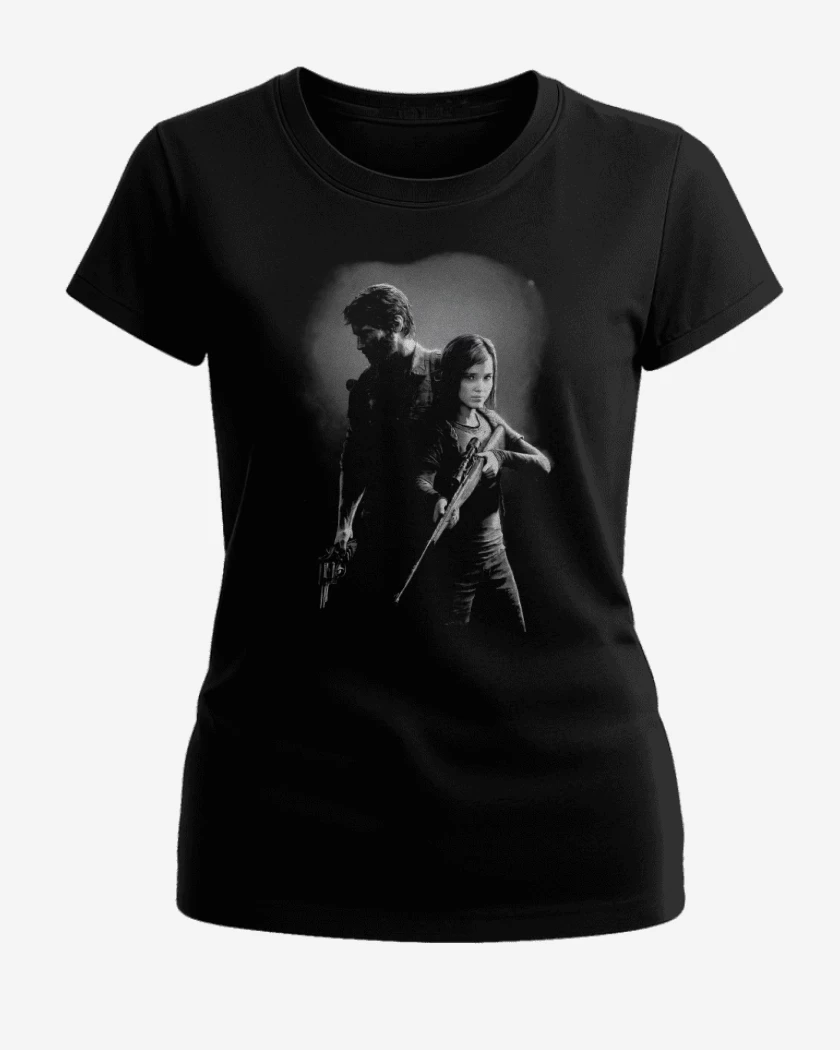 Polera de Mujer Negro de TLOU 