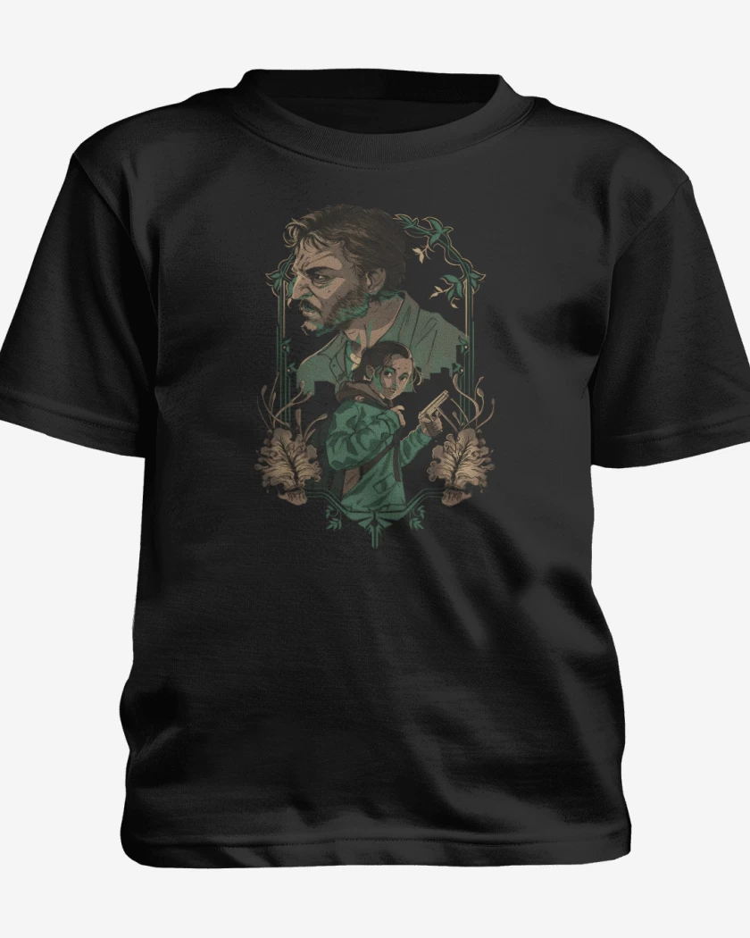 Polera de niño Negro de TLOU Serie