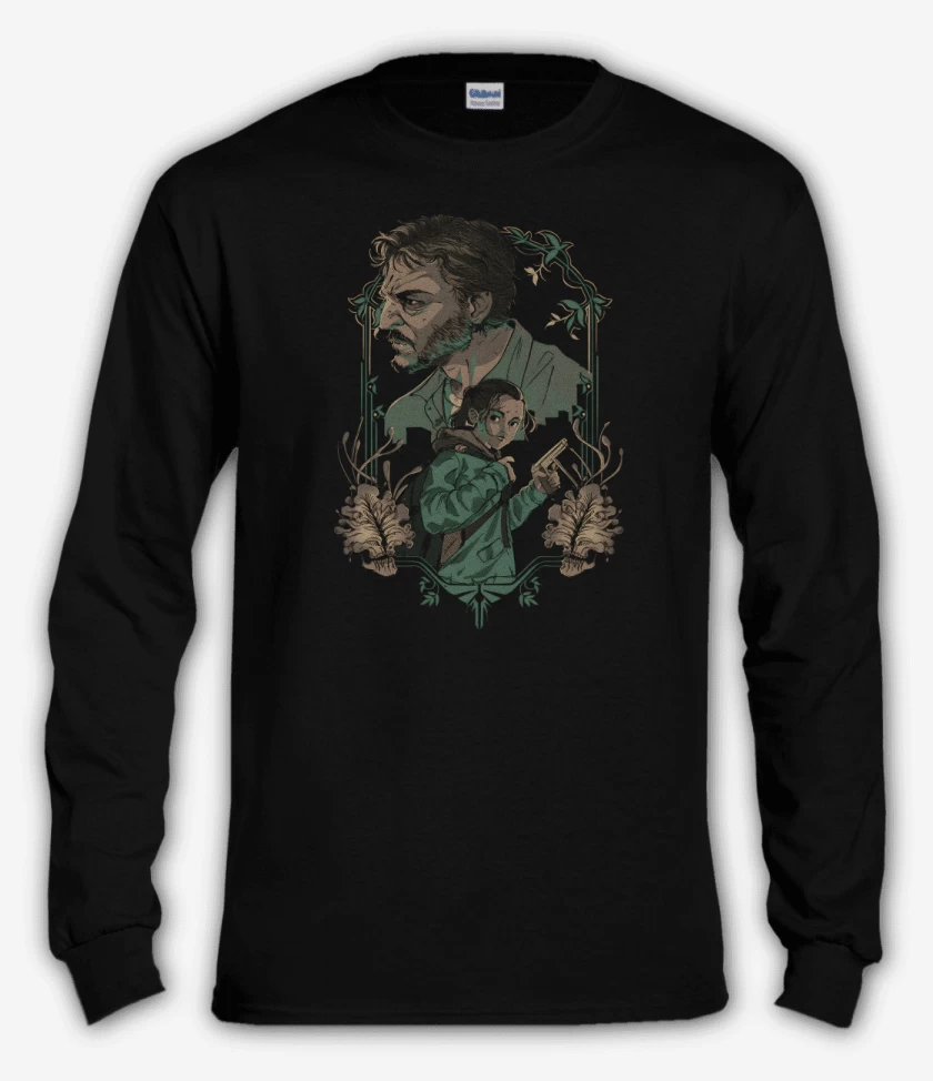 Polera manga larga Negro de TLOU Serie